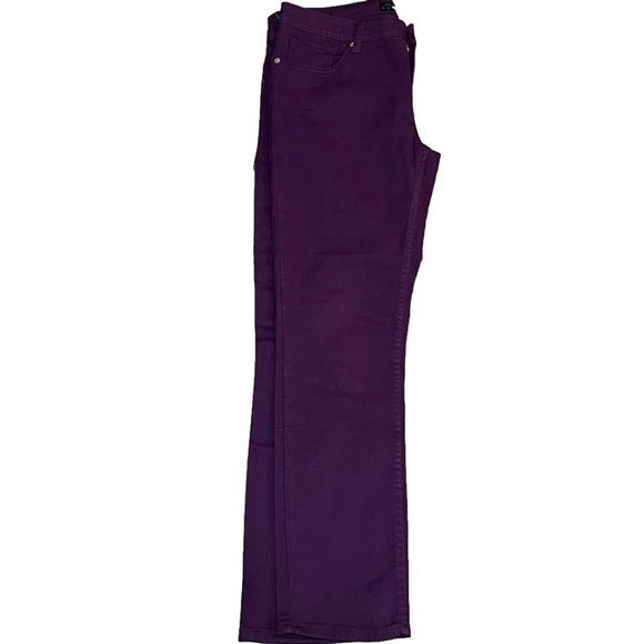 Jordache Skinny Purple Denim Blue Jeans Women Size 12 - Picture 4 of 11